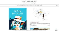 Desktop Screenshot of caroline-marechal.fr
